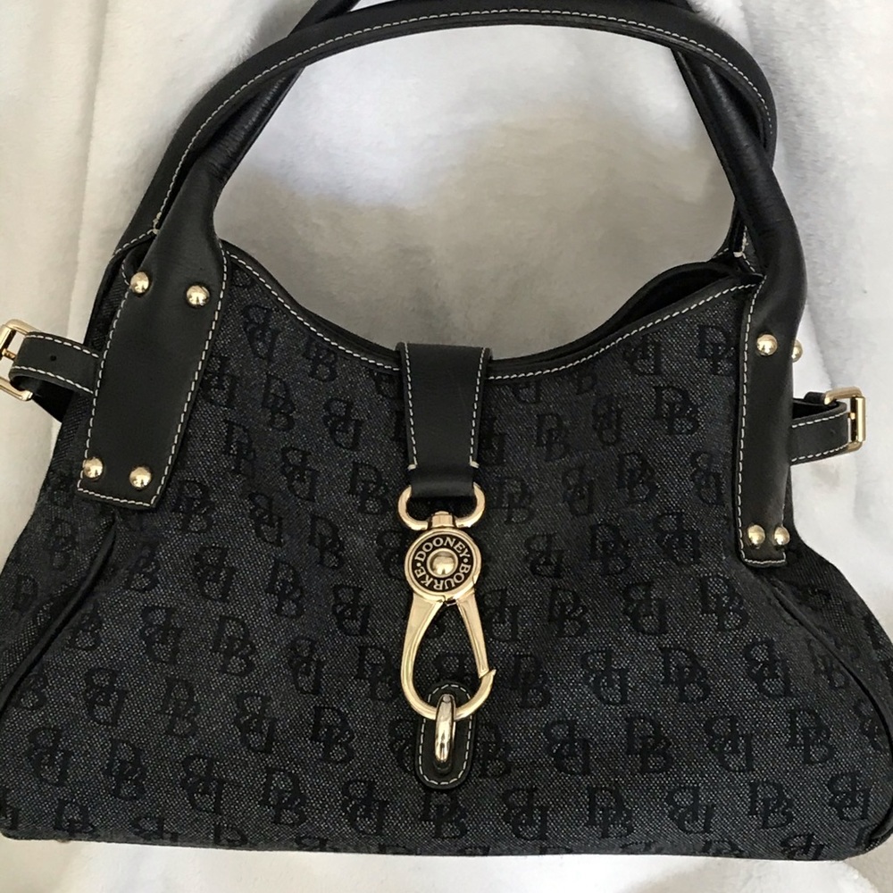 Doomed and Bourke Denim and Leather Bag